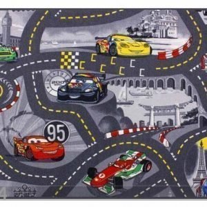 Af Lastenhuoneen Matto World Of Cars 2 100x200 Cm