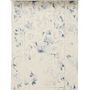 Ancona Puuvillamatto 70x200 Cm Beige / Sininen