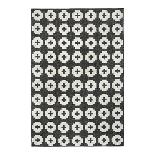 Brita Sweden Flower Matto Beluga 170x250 Cm