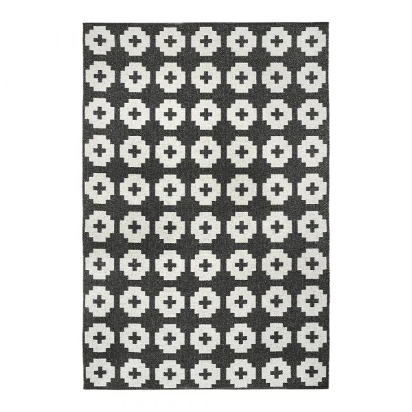 Brita Sweden Flower Matto Beluga 170x250 Cm