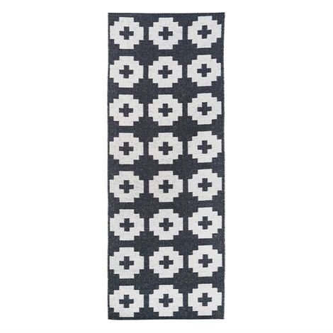 Brita Sweden Flower Matto Beluga Musta 70x100 cm