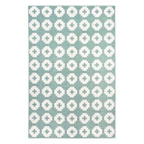 Brita Sweden Flower Matto Iso Lagoon 170x250 cm