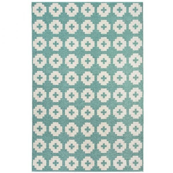 Brita Sweden Flower Matto Lagoon 170x250 Cm