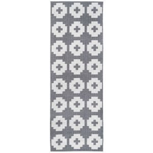 Brita Sweden Flower Matto Stone 70x150 Cm