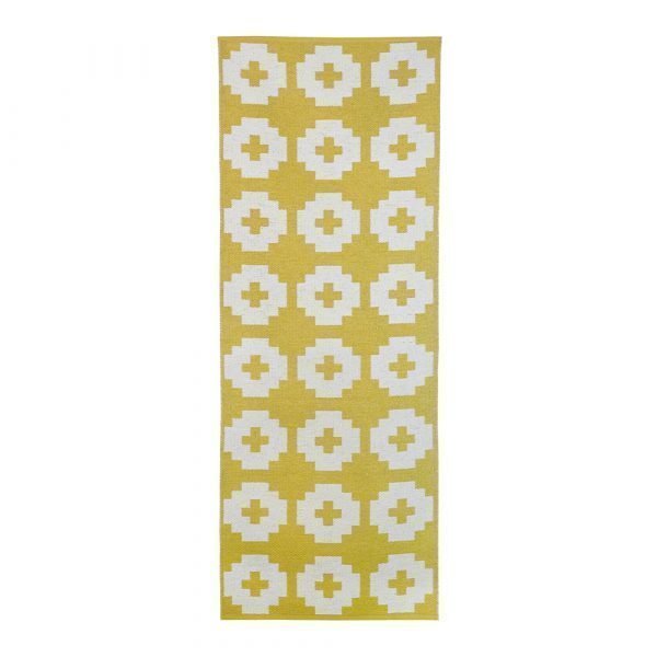 Brita Sweden Flower Matto Sun 70x250 Cm