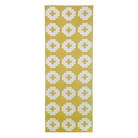 Brita Sweden Flower Matto Sun Keltainen 70x100 cm