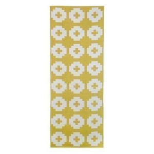 Brita Sweden Flower Matto Sun Keltainen 70x300 cm