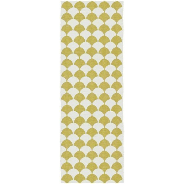 Brita Sweden Gerda Matto Mustard 70x145 Cm