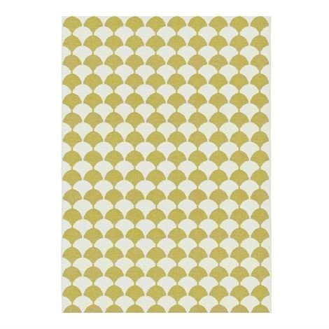 Brita Sweden Gerda Matto Sinappi Iso 150x200 cm