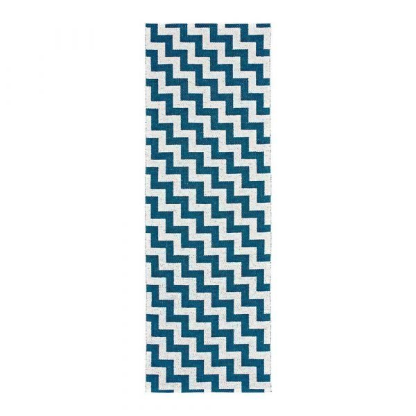 Brita Sweden Gunnel Matto Deep Blue 70x250 Cm