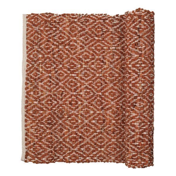 Broste Copenhagen Kamma Matto Rustic Brown 60x90 Cm