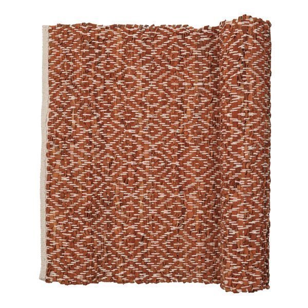 Broste Copenhagen Kamma Matto Rustic Brown 70x140 Cm