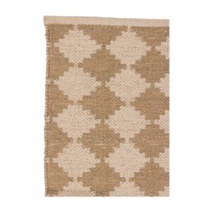 Broste Copenhagen New Luka Matto 60x90 Cm Beige/Luonnonväri