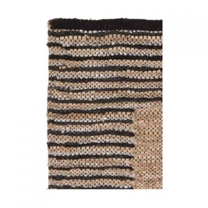 Broste Copenhagen Nor Matto 130x130 Cm Ruskea/Metallic