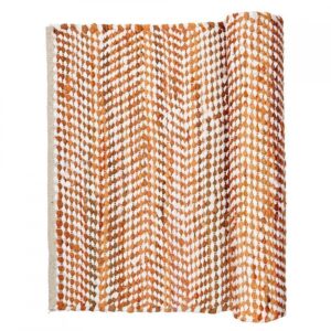 Broste Copenhagen Zigzag Matto 60x90 Cm Paprika