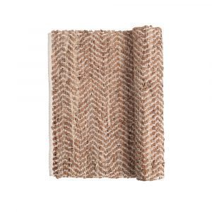 Broste Copenhagen Zigzag Matto Camel 60x90 Cm