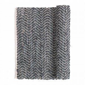 Broste Copenhagen Zigzag Matto Harmaa 70x140 Cm