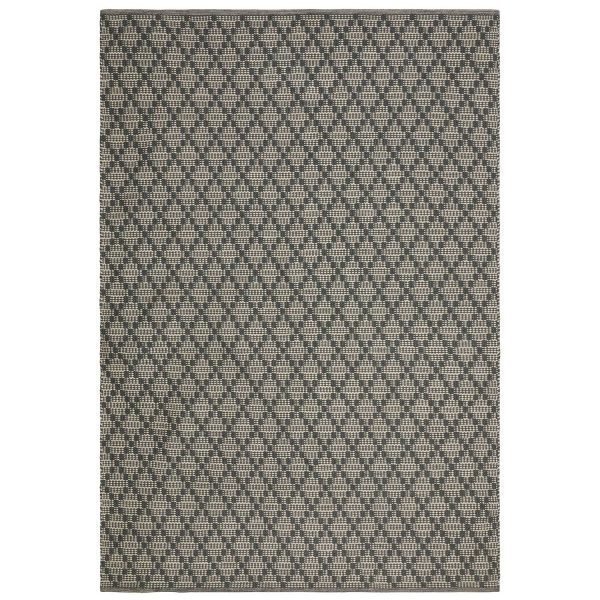 Chhatwal & Jonsson Mitra Matto Charcoal Grey / Light Khaki 170x240 Cm