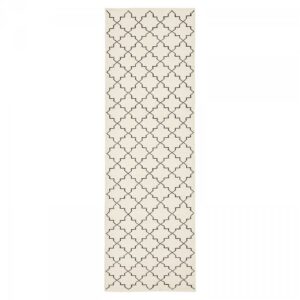 Chhatwal & Jonsson New Geometric Matto 80x250 Cm Valk./Merensininen