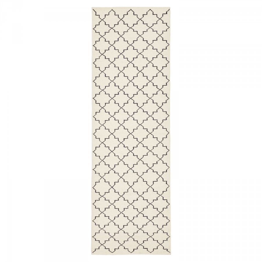 Chhatwal & Jonsson New Geometric Matto 80x250 Cm Valk./Merensininen