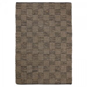Chhatwal & Jonsson Rana Matto Jute/Nahka 170x240 Cm Beige/Musta