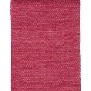 Cina Räsymatto Yksivärinen 70x200 Cm Punainen