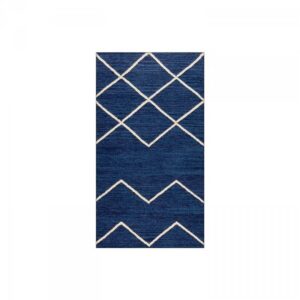 Decotique Geometrie 01 Matto 80x150 Cm Sininen/Offwhite