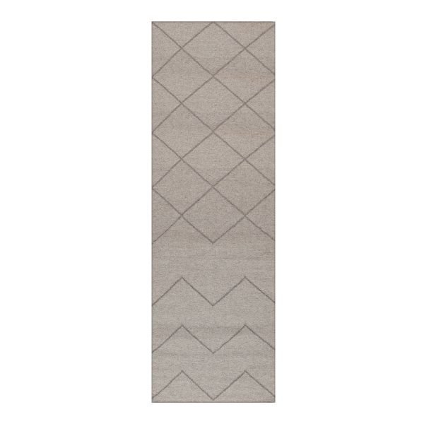 Decotique Geometrie 01 Matto Harmaa 80x240 Cm