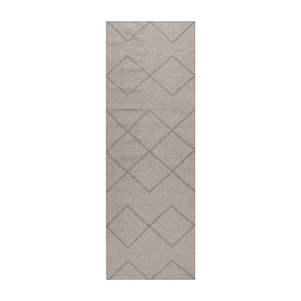 Decotique Geometrie 03 Matto Harmaa 80x240 Cm