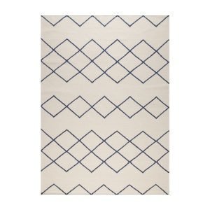 Decotique Geometrie 03 Matto Offwhite / Sininen 170x240 Cm