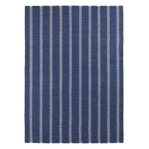 Decotique Tapis Bleu Rayé Matto Sininen / Beige 170x240 Cm