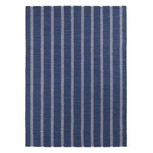 Decotique Tapis Bleu Rayé Matto Sininen / Beige 170x240 Cm