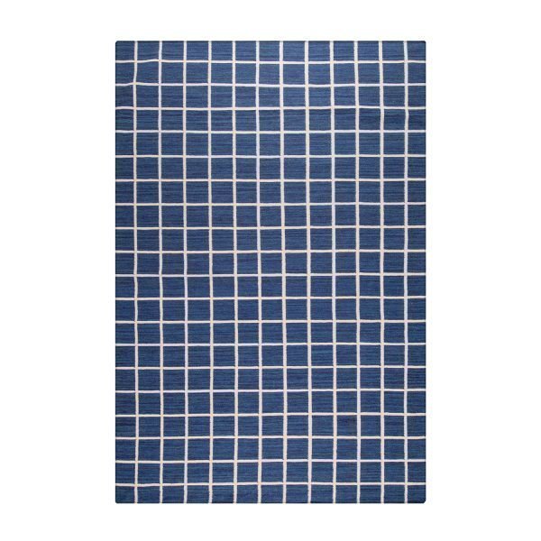 Decotique Tapis Damier Matto Sininen / Beige 200x300 Cm