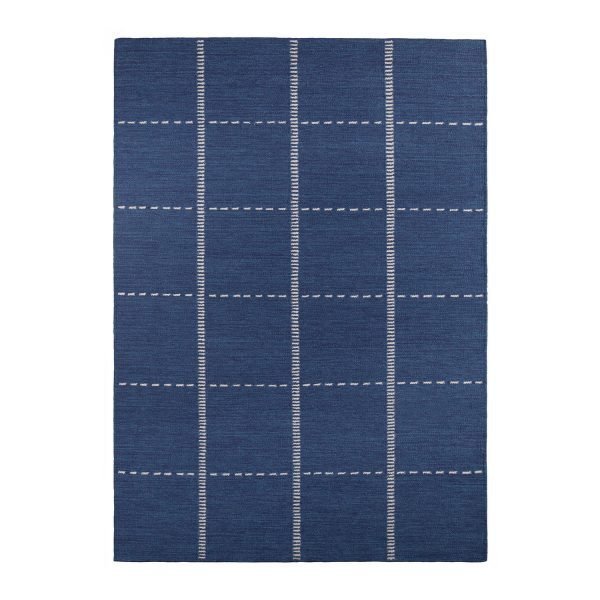 Decotique Tiret Bleu 24 Matto Sininen / Beige 200x300 Cm