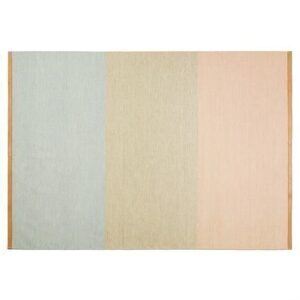 Design House Stockholm Fields Matto 170x240 cm Vaaleanpunainen-Beige-Sininen