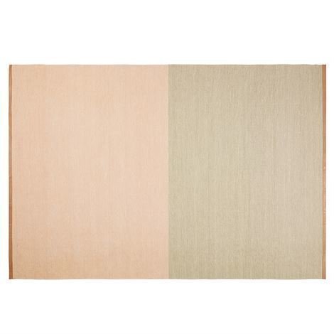 Design House Stockholm Fields Matto 200x300 cm Vaaleanpunainen-Beige