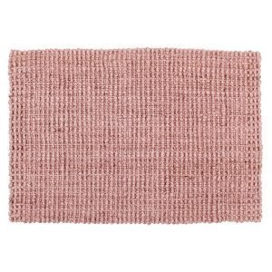 Dixie Jute Kynnysmatto Soft Pink 90x60 Cm