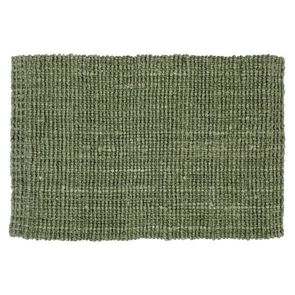 Dixie Jute Ovimatto Soft Green 60x90 Cm