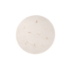 Ferm Living Joulukuusen Matto Luonnonvalkea Ø120 Cm