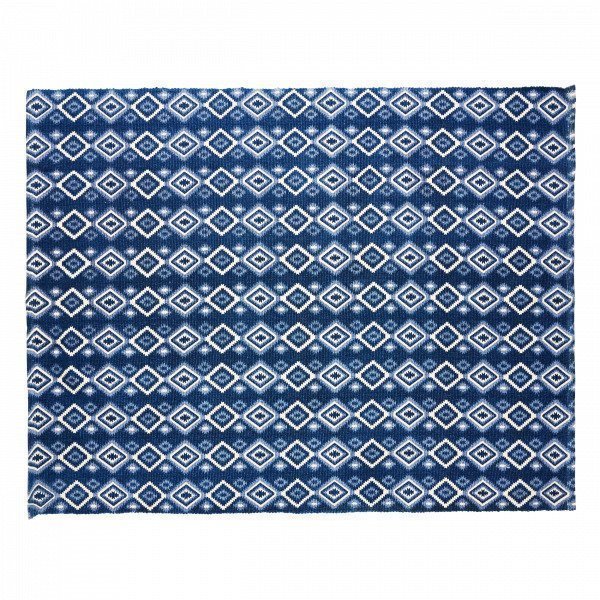 Hemtex Fritz Puuvillamatto Sininen 120x160 Cm
