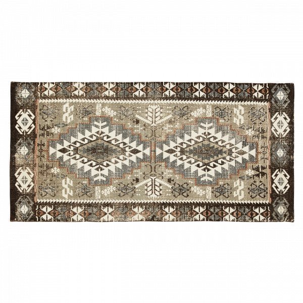 Hemtex Matteus Puuvillamatto Ruskea 70x140 Cm