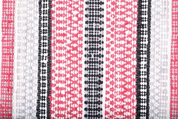 Hobby Hall Tuohi Puuvillamatto Punainen 80x300 Cm
