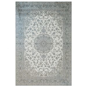 Hobby Hall Victoria Viskoosimatto Harmaa / Beige 67x210 Cm