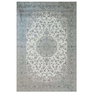 Hobby Hall Victoria Viskoosimatto Harmaa / Beige 67x210 Cm