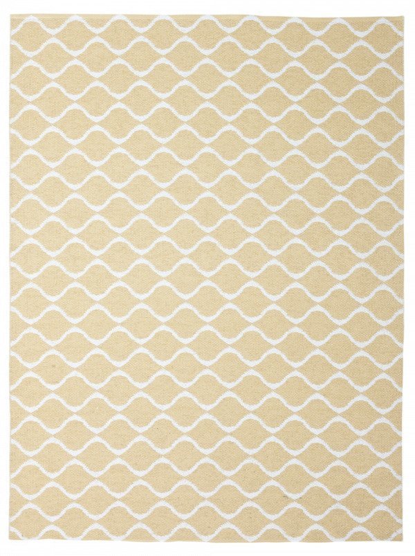 Horredsmattan Wave Matto Keltainen 150x200 Cm