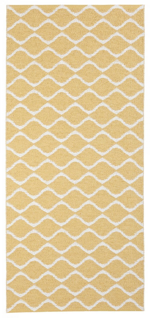 Horredsmattan Wave Matto Keltainen 70x200 Cm