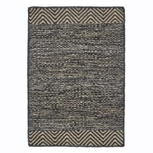 House Doctor Pattern Matto Musta / Beige 50x70 Cm