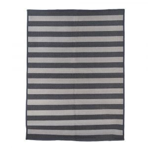 House Doctor Stripe Ovimatto Harmaa 60x90 Cm