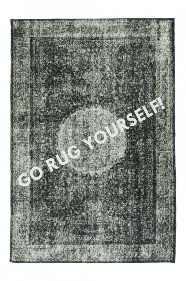 Jotex Go Rug Yourself Puuvillamatto Harmaa