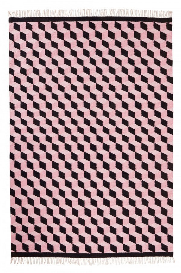 Jotex Saba Matto Sileä Roosa 160x230 Cm